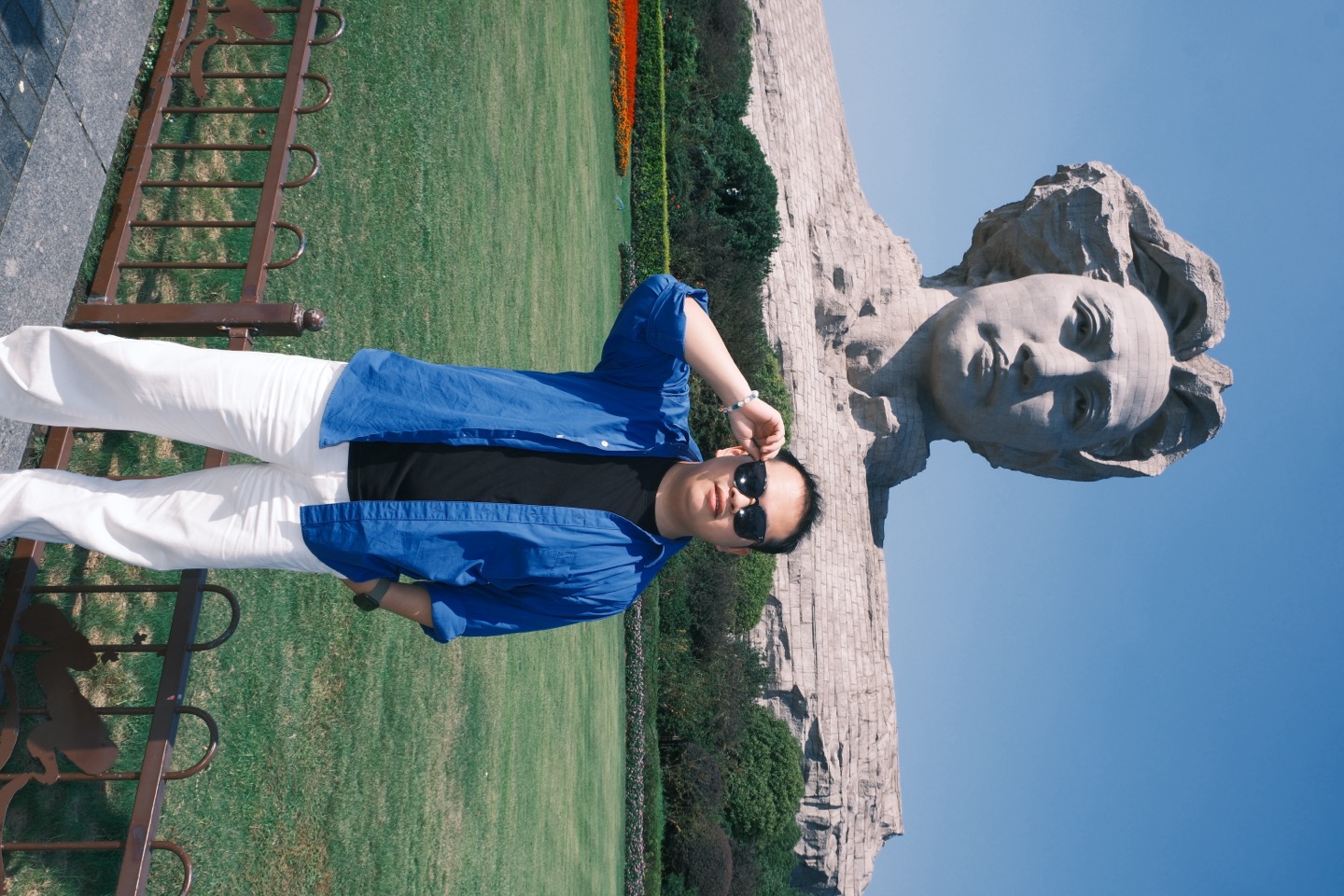 阿豪在长沙橘子洲的旅行照片